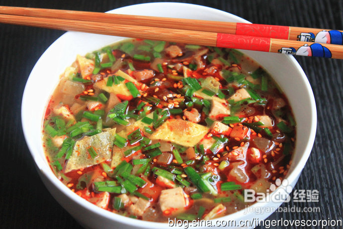 陕西人的待客面---臊子面