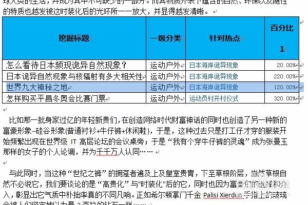word编辑文档如何快速移动内容