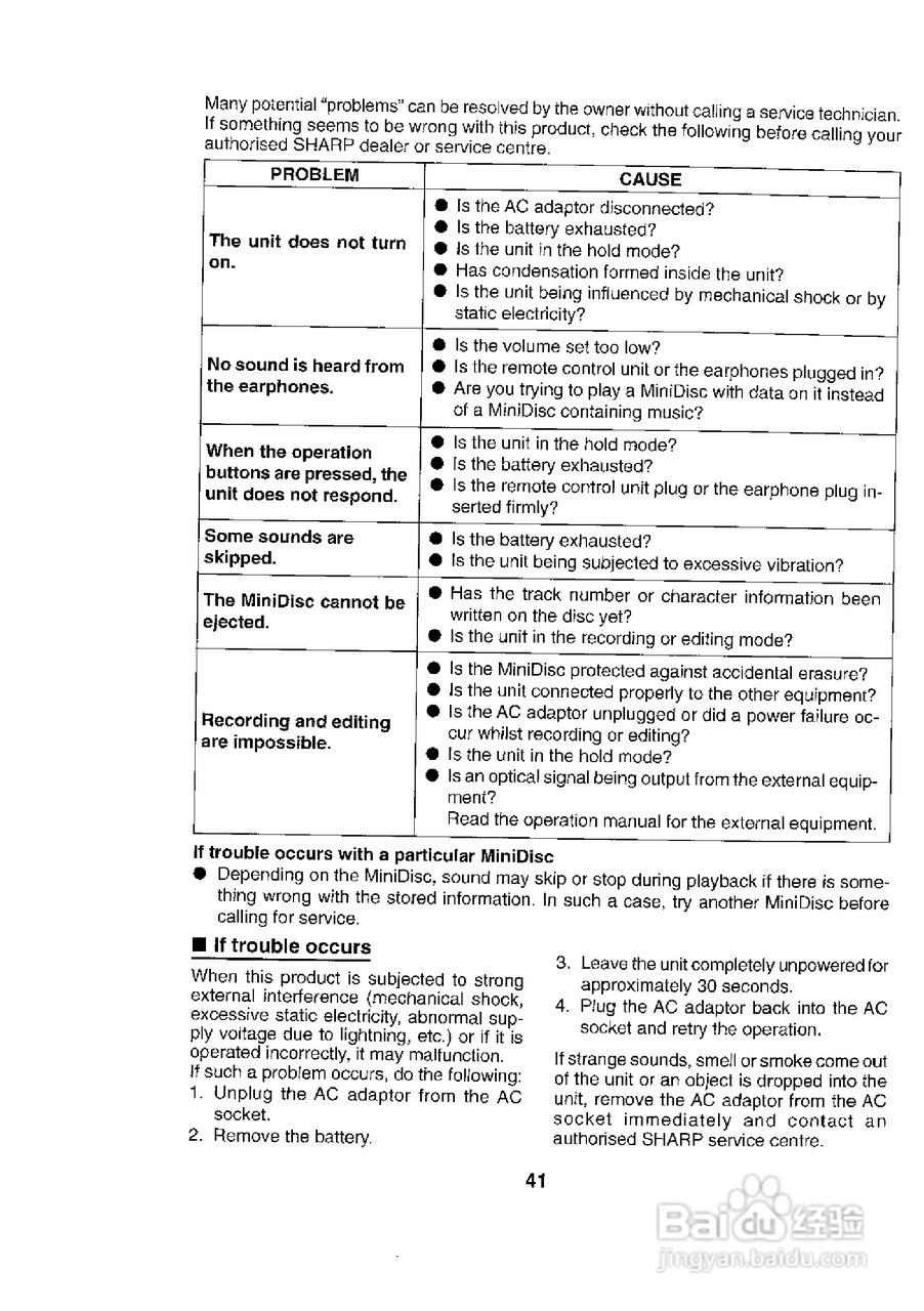 夏普MD-MT831H数码影音使用说明书:[5]