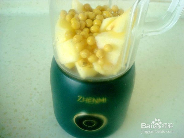 如何做蛇果豆浆