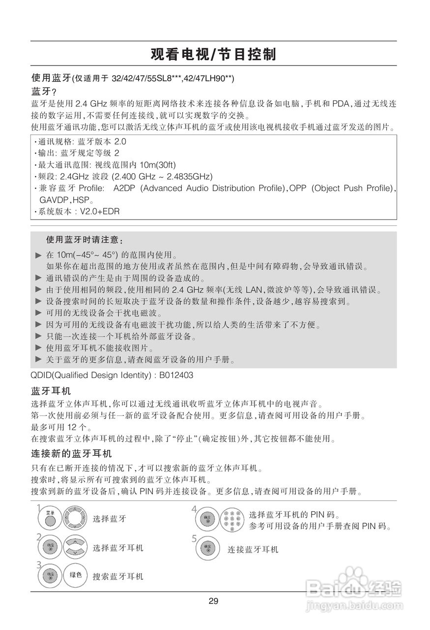 LG 55LH45YD液晶彩电使用说明书:[3]