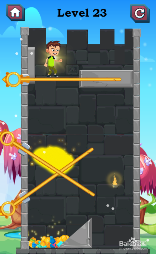 Super Hero Ben10的Level 23怎样过关