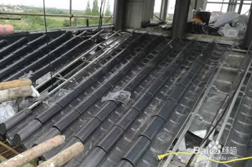 斜屋面瓦施工的方法