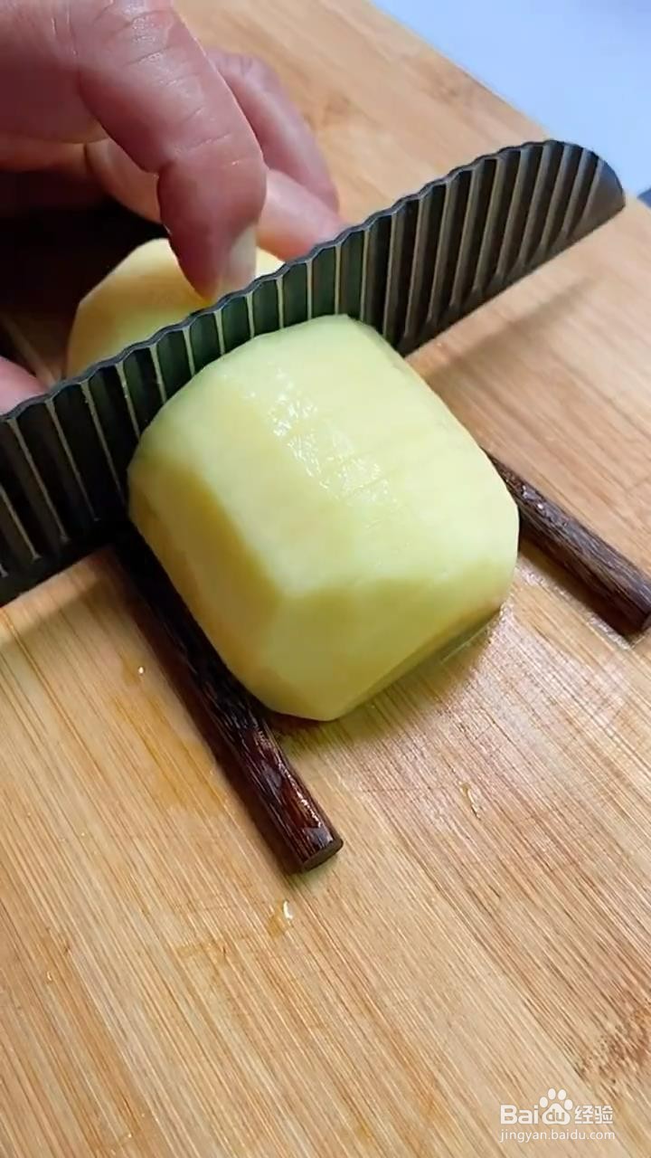 风琴土豆的制作方法