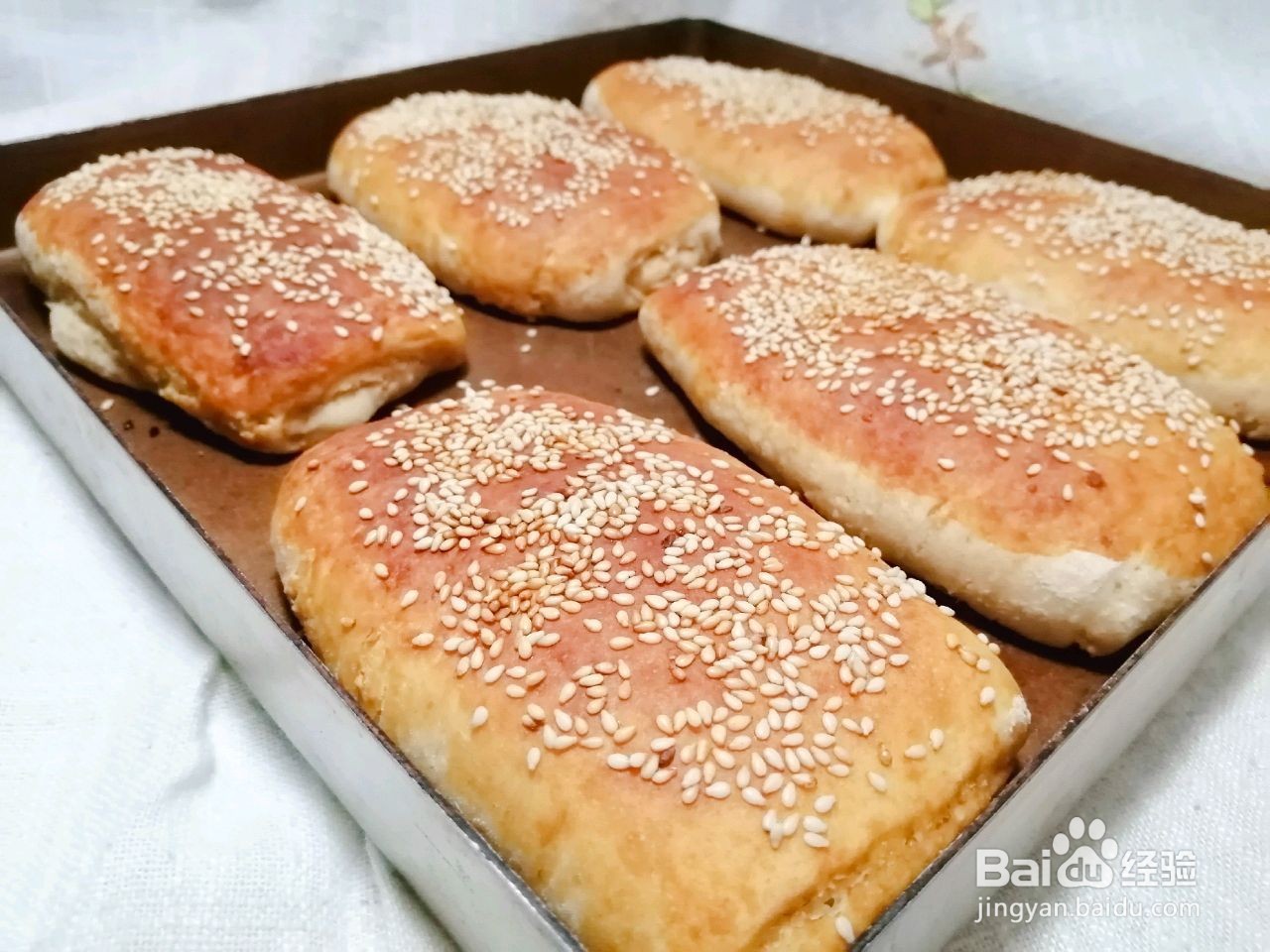 花生酱油酥火烧