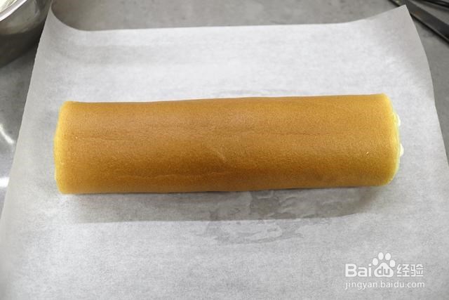 柔软蓬松戚风奶油蛋糕卷