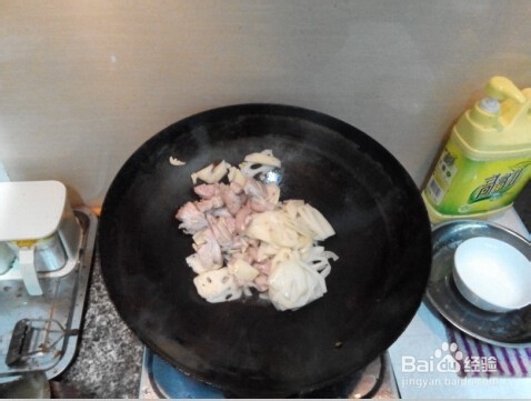 宅男宅女懒人菜 家常菜 爆炒莲藕