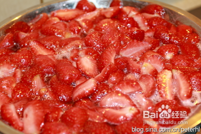 自制健康香甜的草莓酱(博首)