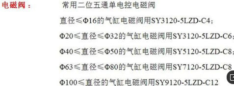 气缸已经选好那电磁阀如何选型