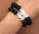 黑耀石貔貅手链怎么戴