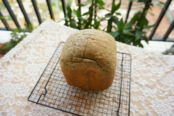 黑芝麻黄豆粉吐司