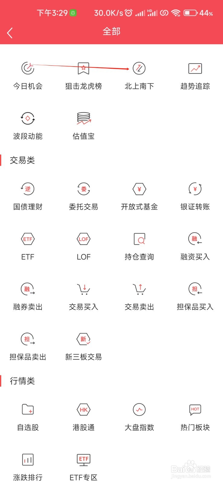国元点金怎样找到北上南下