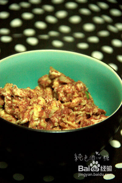 光棍都会做的营养食品----虾酱炒鸡蛋(简单美食制作)