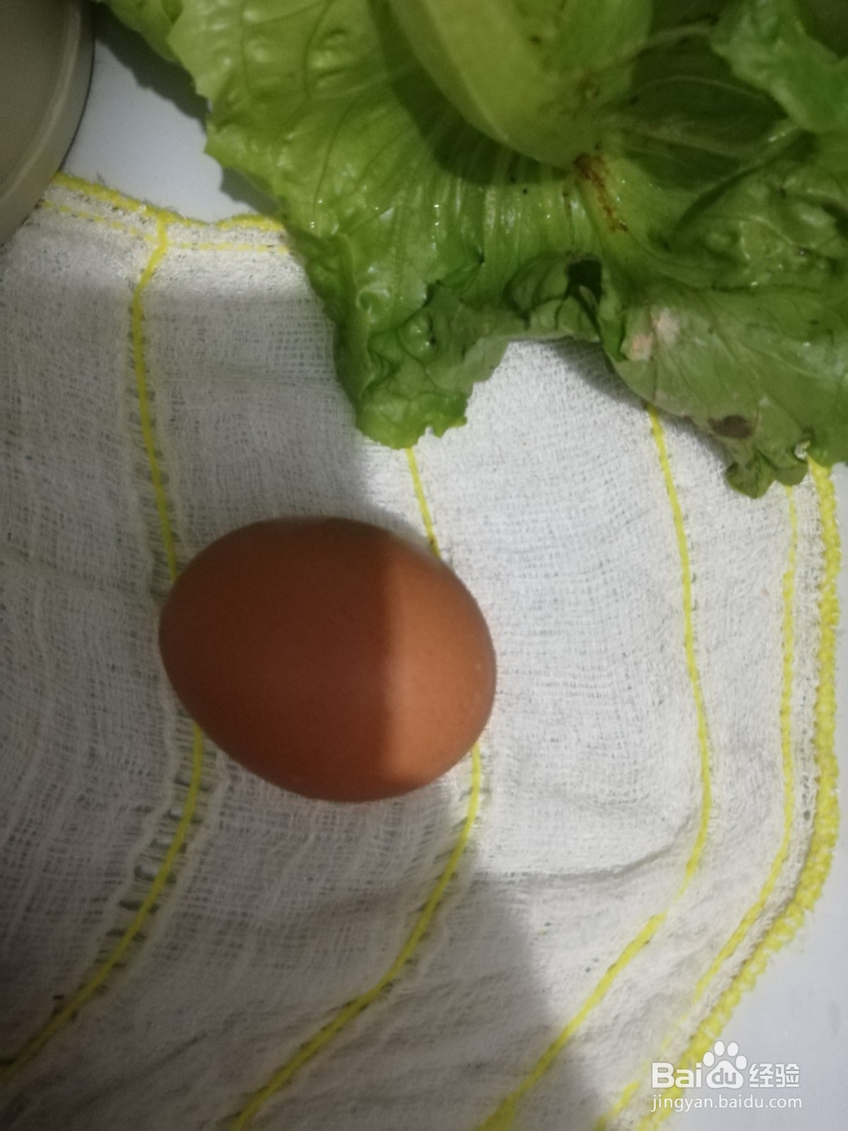 香菇鸡蛋拌面
