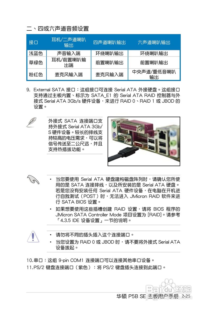 华硕P5B SE主板使用手册说明书:[5]
