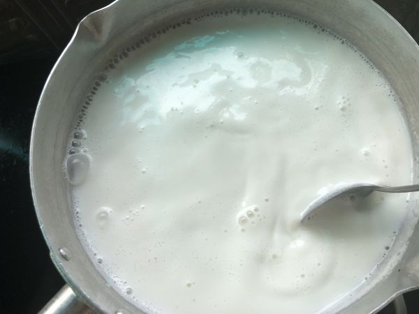 珍珠西米蜜豆椰汁