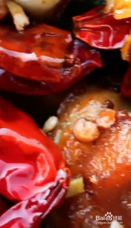 辣子炒鸡丁的制作流程