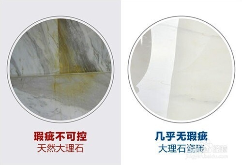 天然大理石VS大理石瓷砖