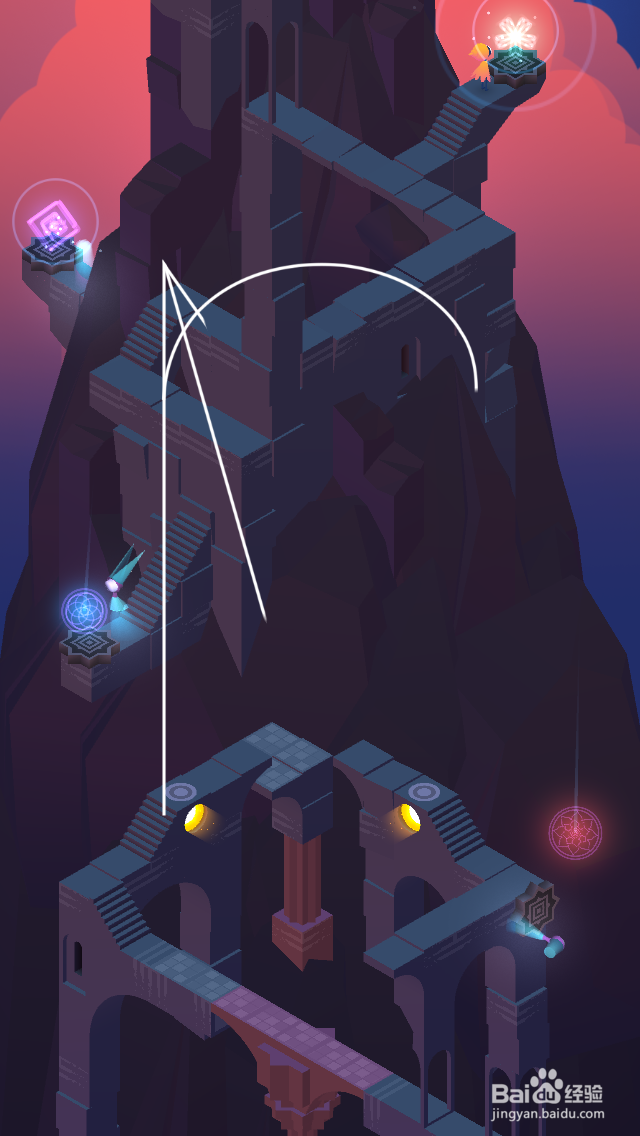 纪念碑谷2攻略——第十四章 瞭望台(下)