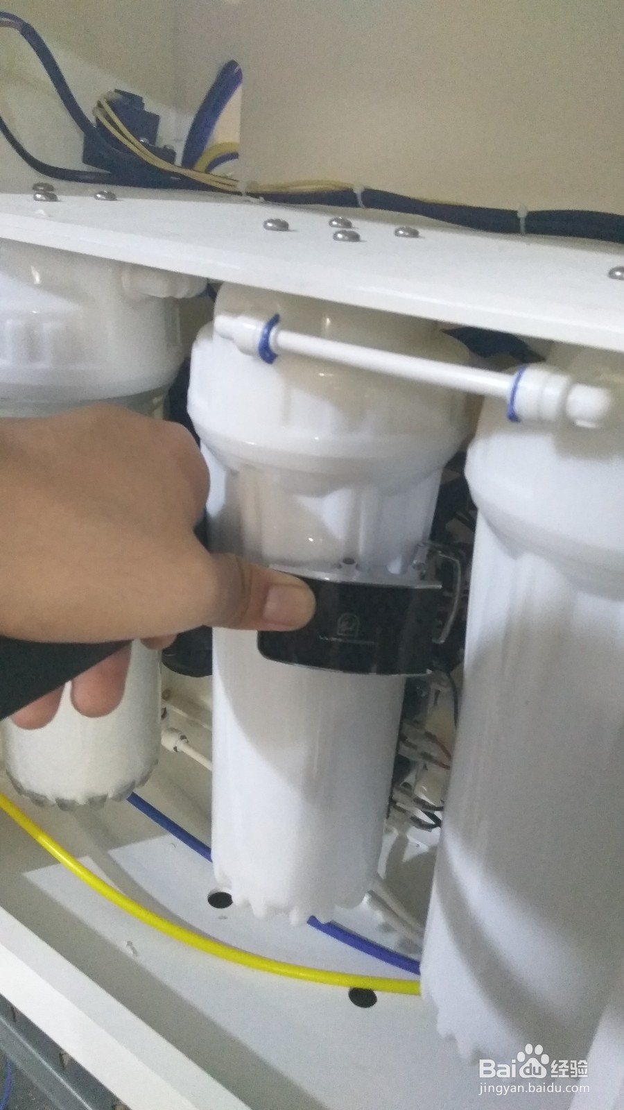 纯水机/净水机滤芯在没有扳手的情况下如何更换