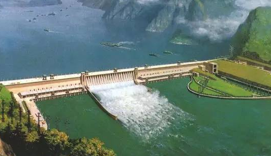 三峡大坝建成的原理是什么为什么要建成上窄下宽喃