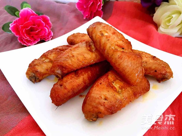 蜜汁烤翅的做法