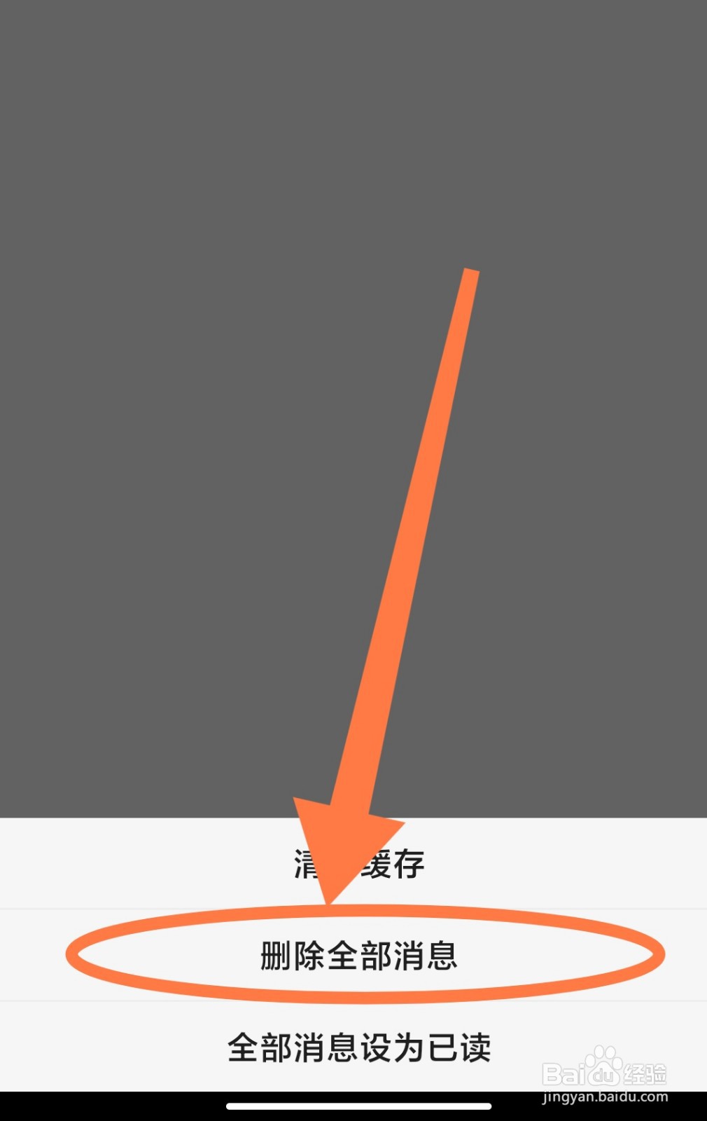 呼呼APP怎么删除全部聊天记录
