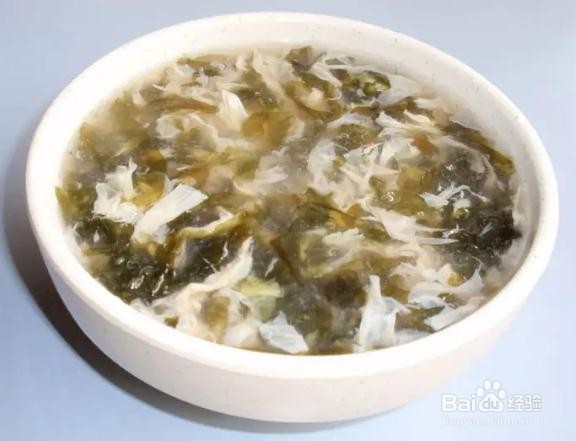 如果做简单的紫菜蛋花汤?