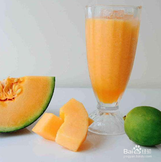 哈密瓜果汁的做法大全