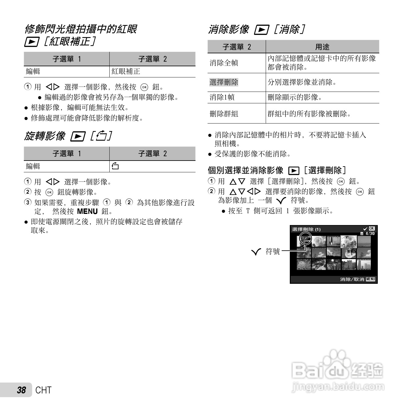 奥林巴斯TG-630数码相机说明书:[4]