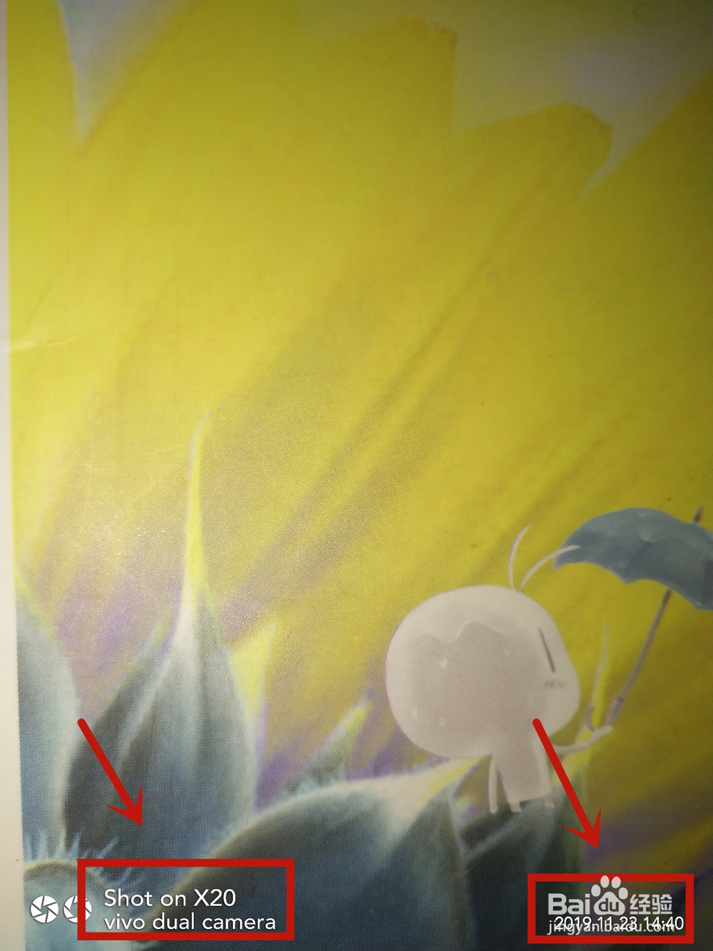 手机拍照如何设置时间和机型