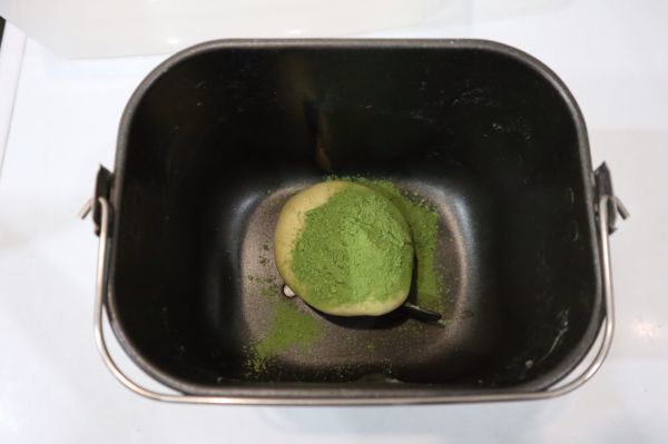 抹茶双色爱心吐司