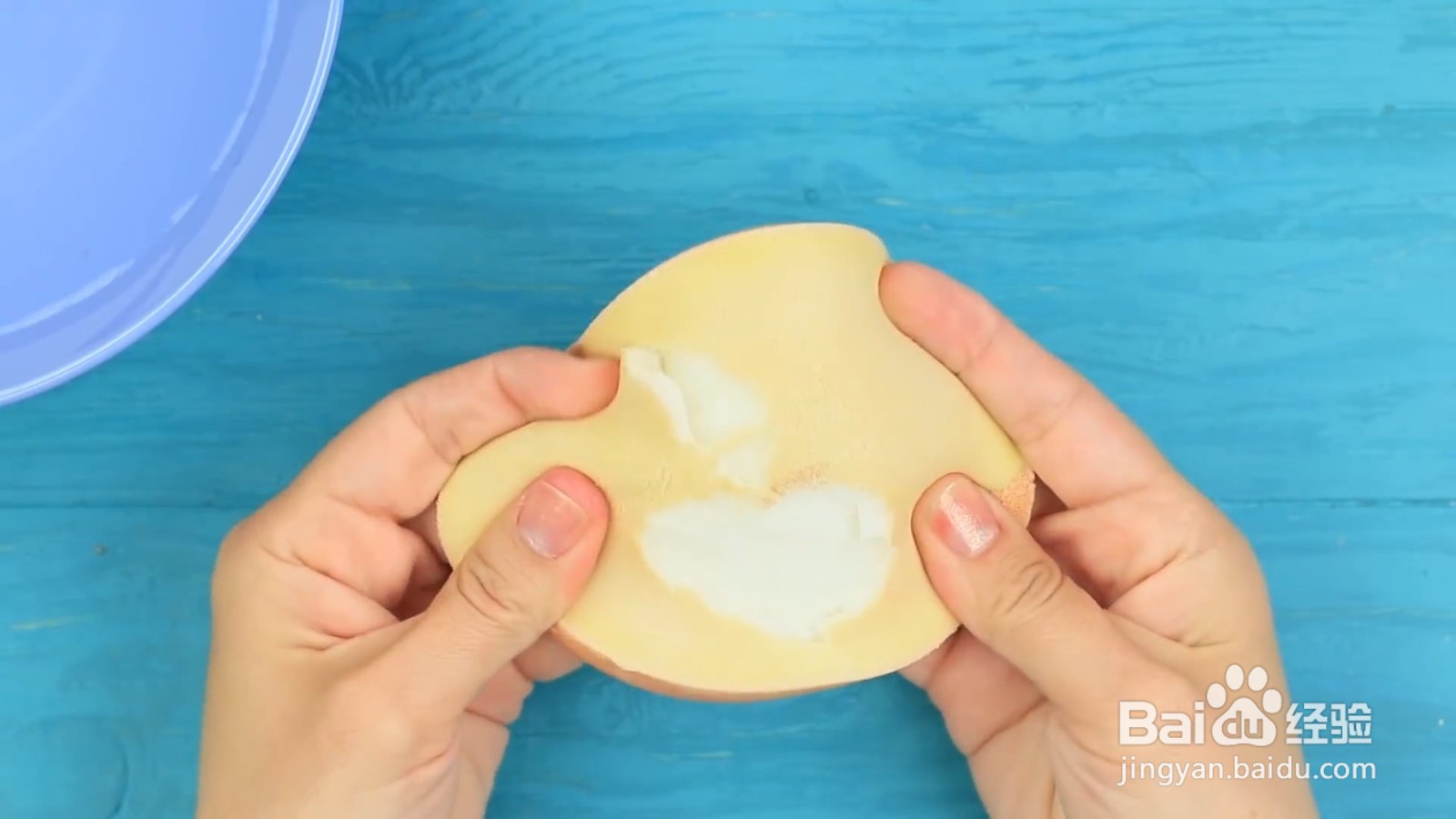 如何用挤挤乐制作洗碗刷？