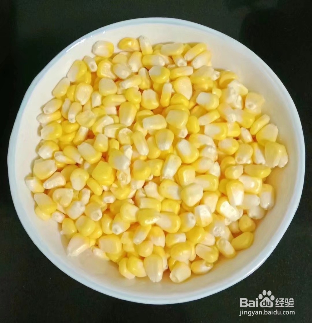 玉米炒肉沫的做法