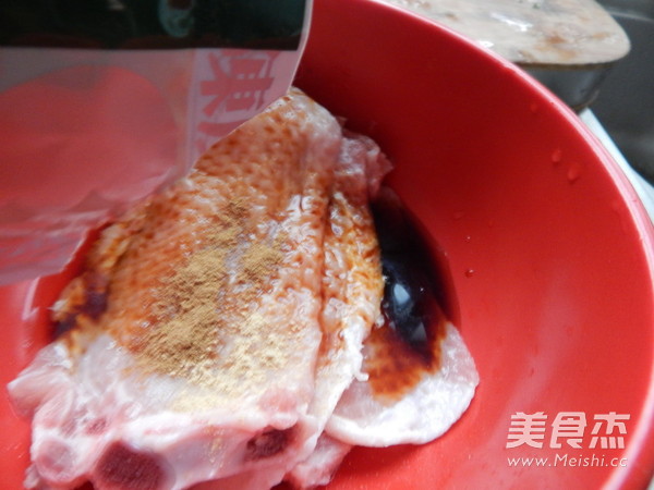 空炸猪排的做法