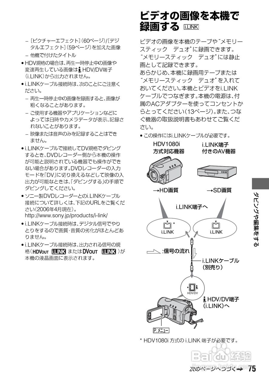 SONY HDR-HC3摄像机说明书:[8]
