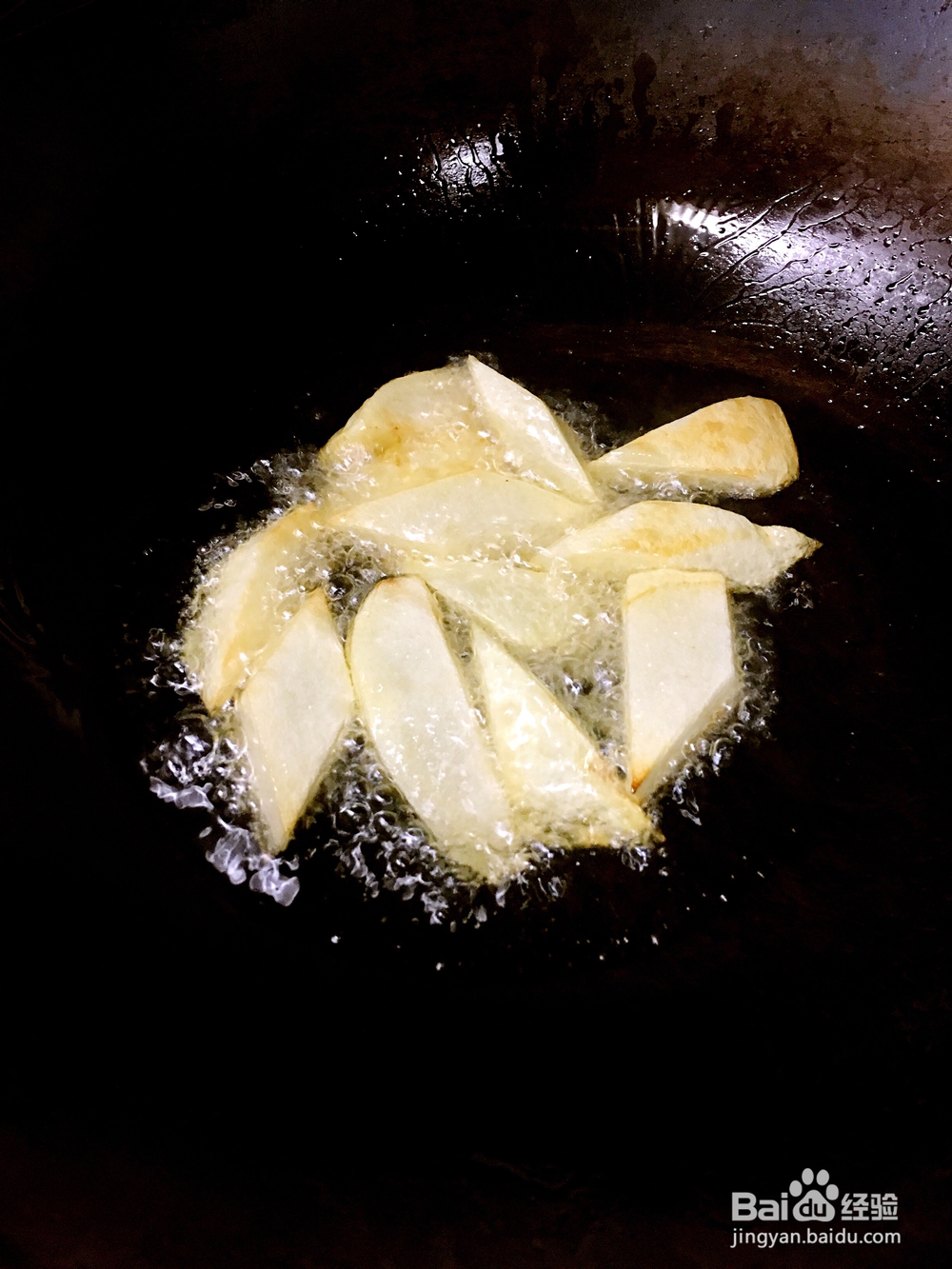 小鲍鱼炖土豆自己做