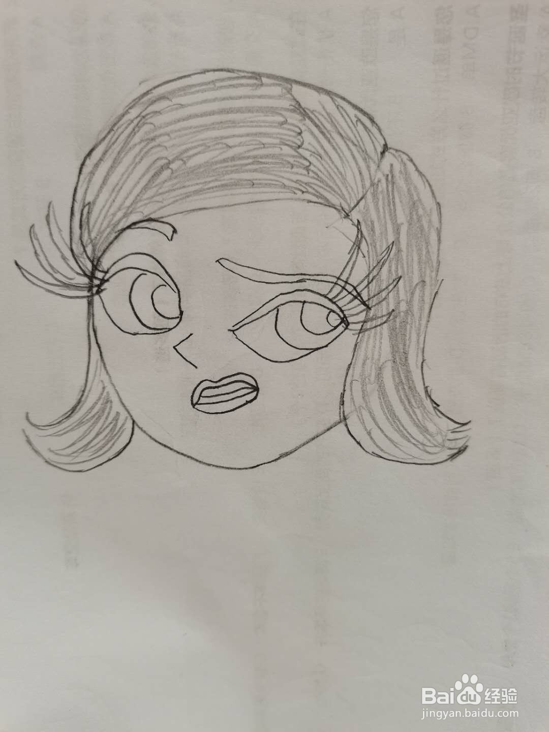 头脑特工队简笔画厌厌