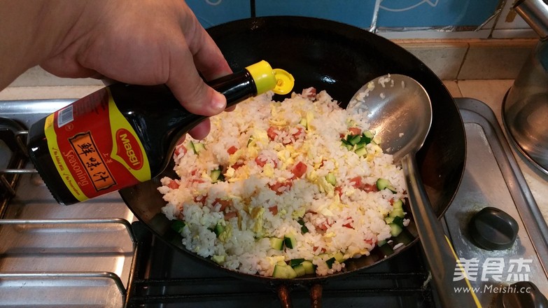 午餐肉蛋炒饭