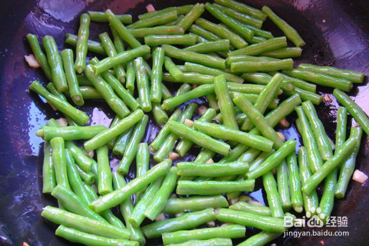 豆角炒辣椒做法