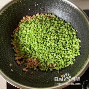 怎么做豆角炒肉沫