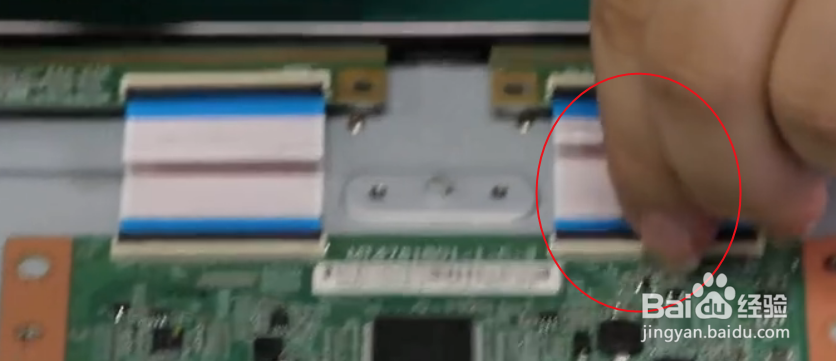 电视竖条纹怎么修