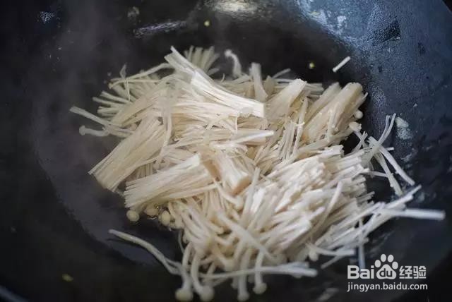 怎样做金针菇炒紫菜蛋（详解）