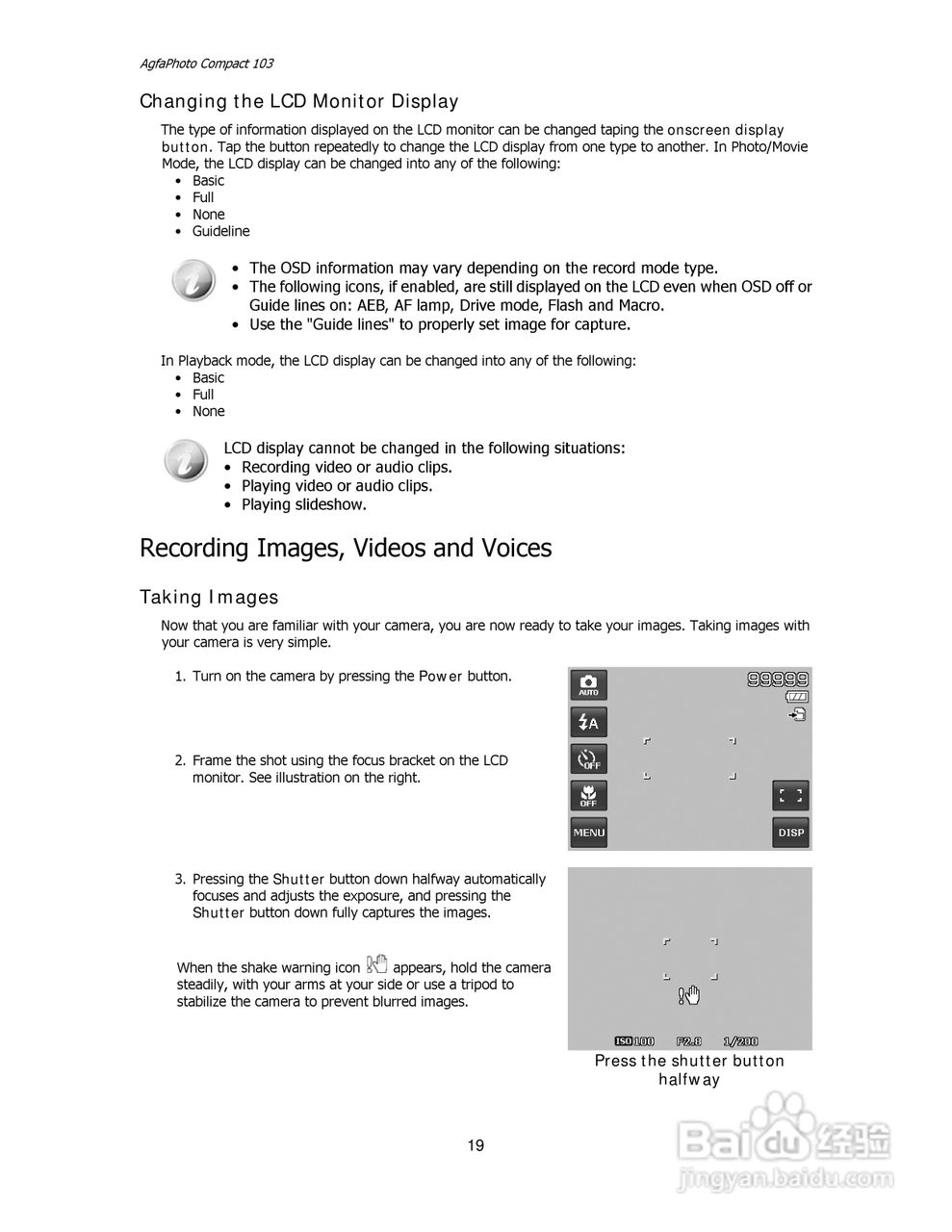 爱克发Compact 103数码相机使用说明书:[2]