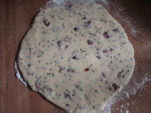 蔓越莓芝麻松饼