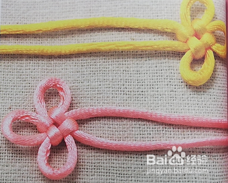 如何编织好看的酢浆草结?