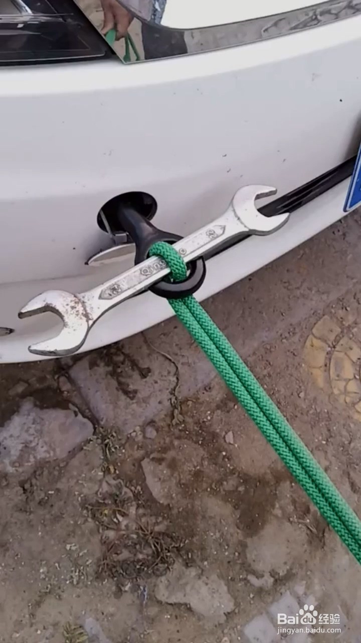 打拖车扣的小妙招