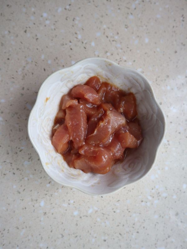 青椒肉丝炒乌冬