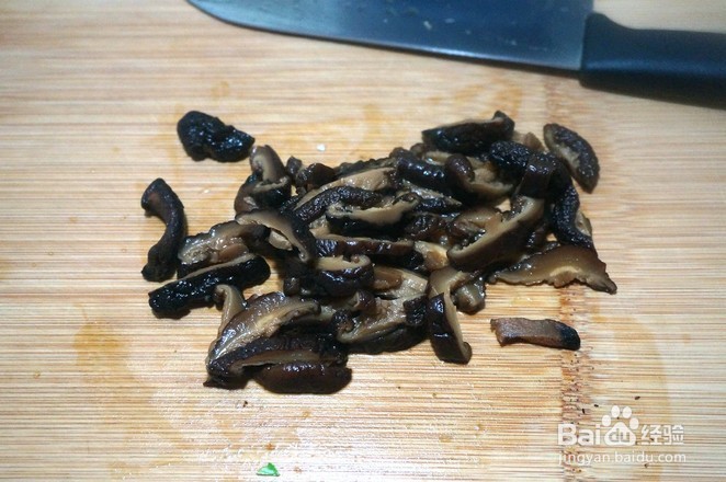香菇油菜的做法