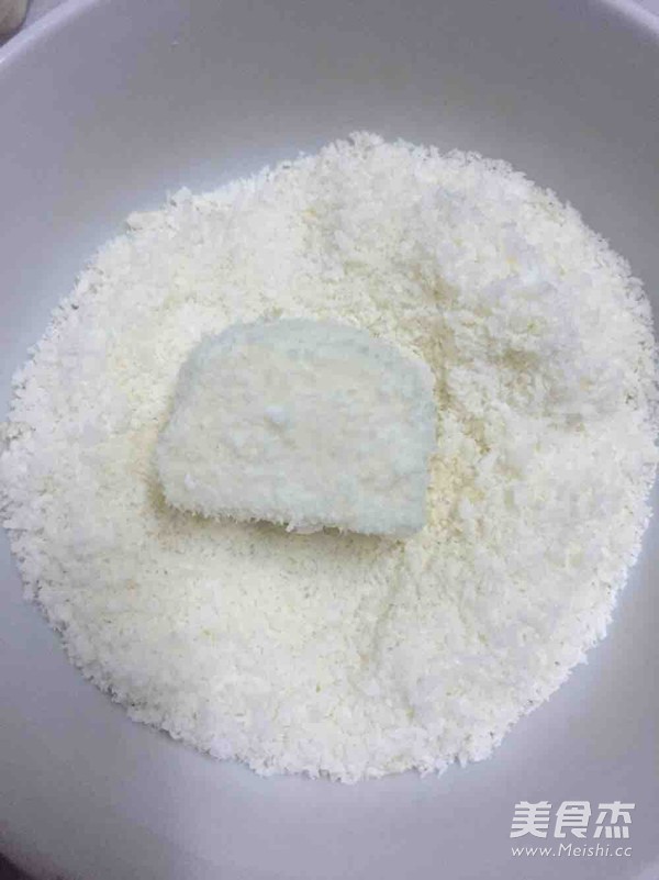 椰蓉小方块的做法